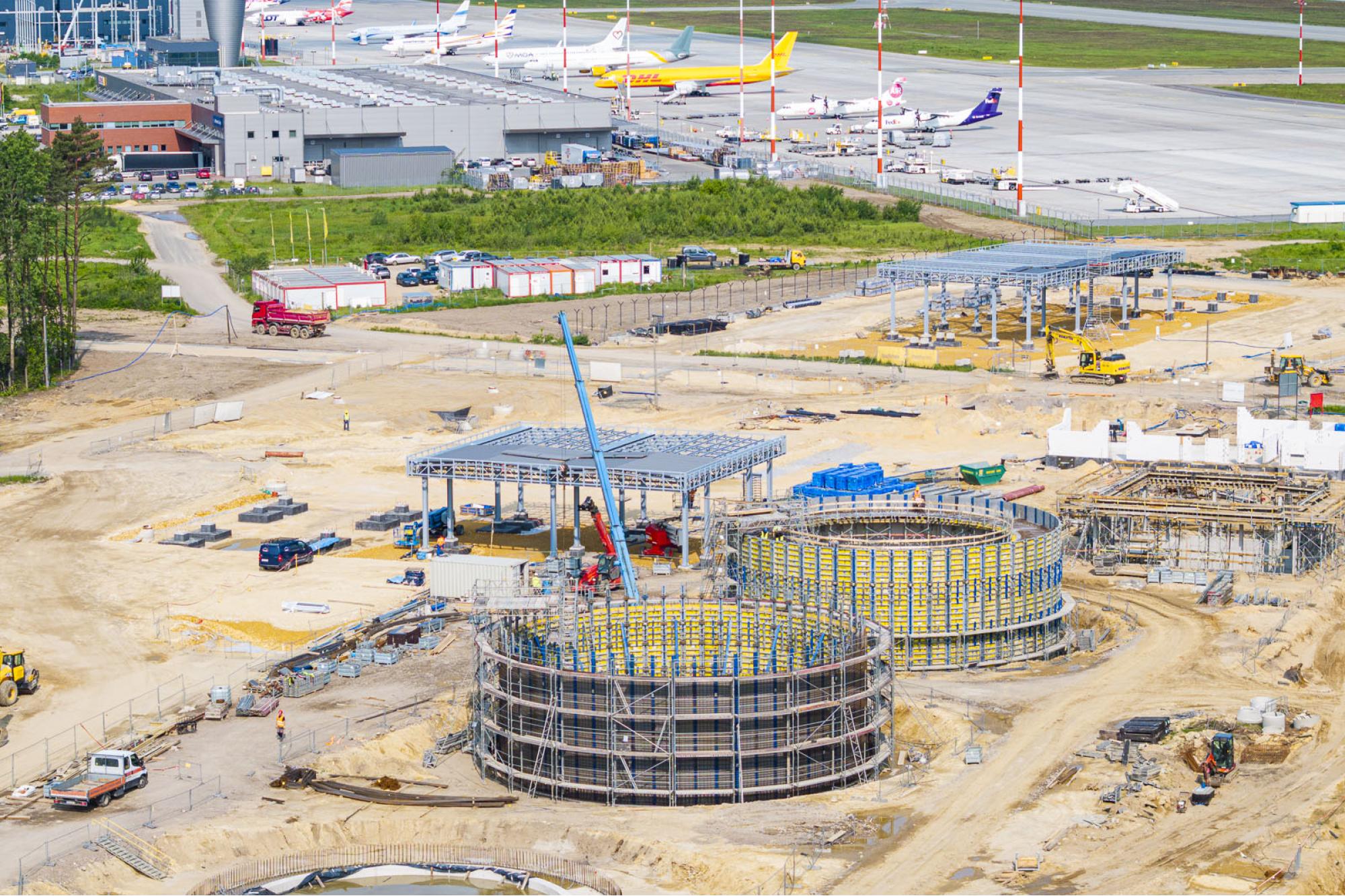 May 2025 - Construction of Multimodal Goods and Fuel Delivery Hub / Katowice Airport Investment Program 2024–2032