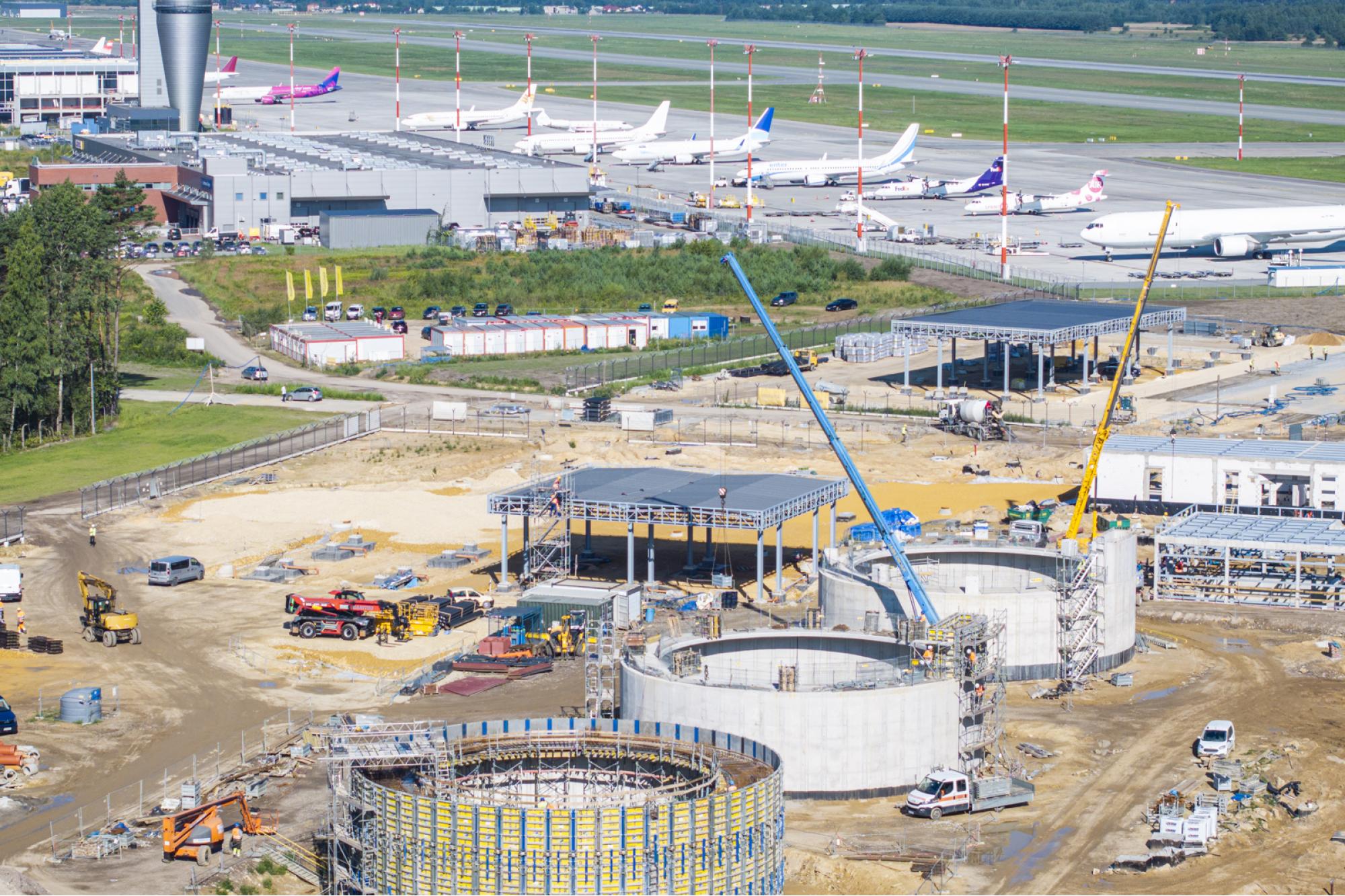 July 2025 - Construction of Multimodal Goods and Fuel Delivery Hub / Katowice Airport Investment Program 2024–2032