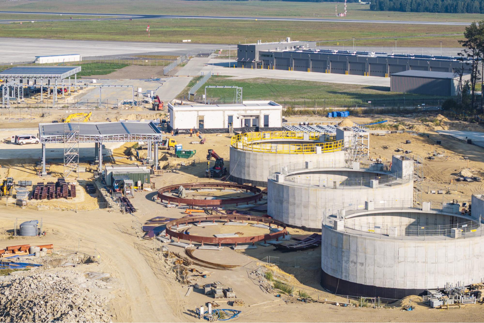 August 2025 - Construction of Multimodal Goods and Fuel Delivery Hub / Katowice Airport Investment Program 2024–2032
