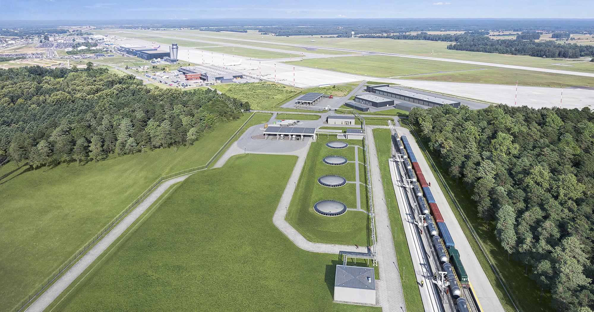 Construction of Multimodal Goods and Fuel Delivery Hub with Railway Siding Connection / Katowice Airport Investment Program 2024–2032