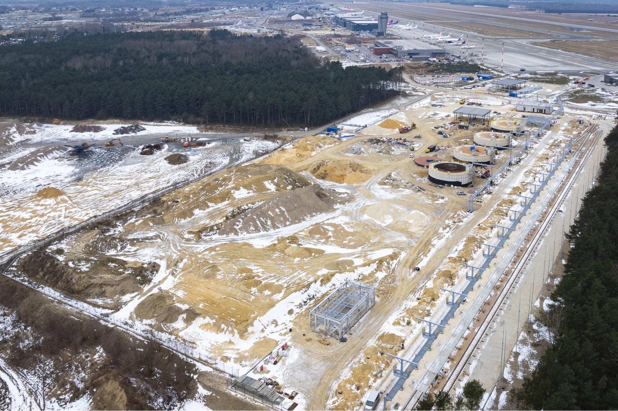 January 2026 - Construction of Multimodal Goods and Fuel Delivery Hub / Katowice Airport Investment Program 2024–2032