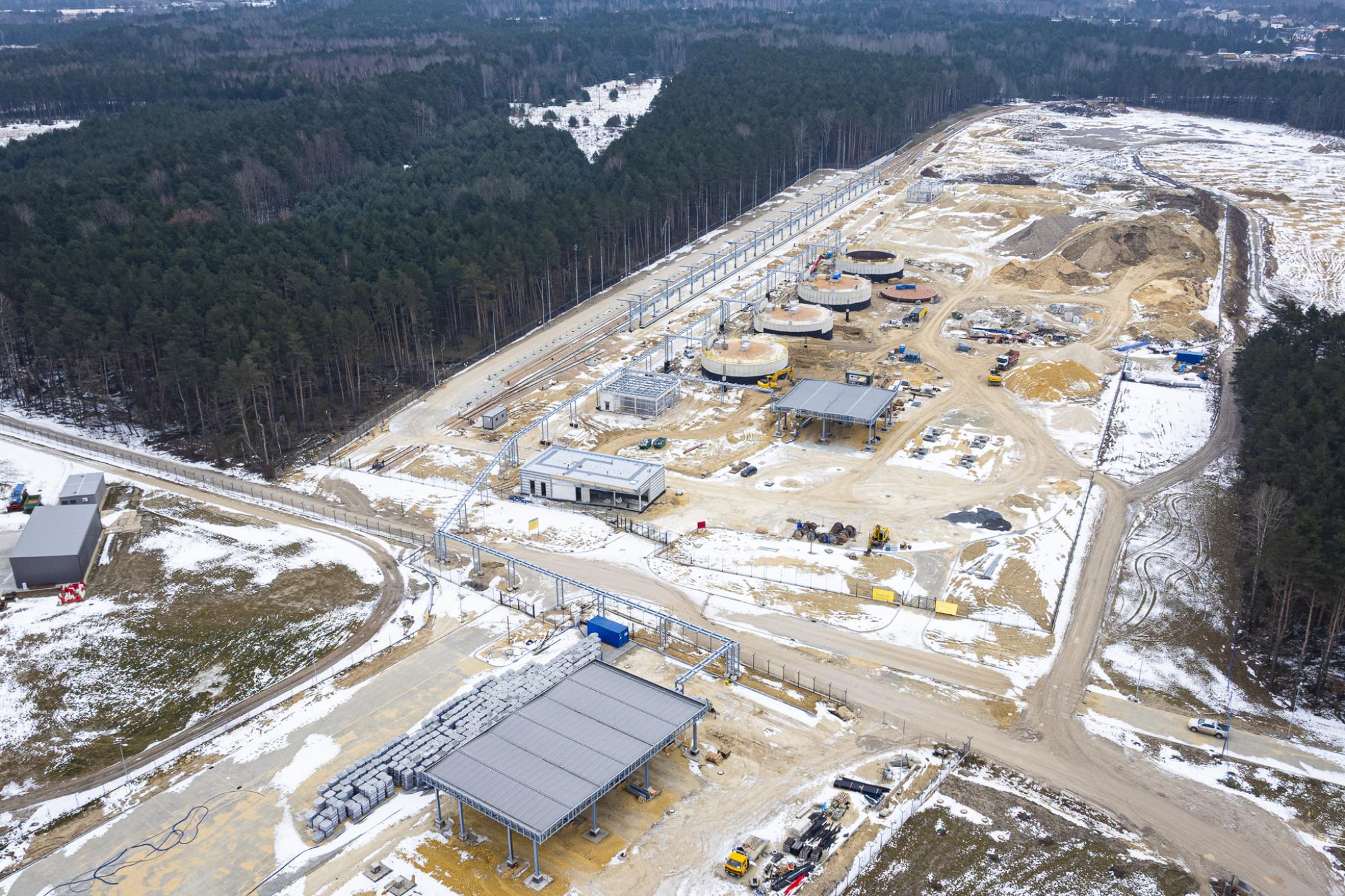 January 2026 - Construction of Multimodal Goods and Fuel Delivery Hub / Katowice Airport Investment Program 2024–2032