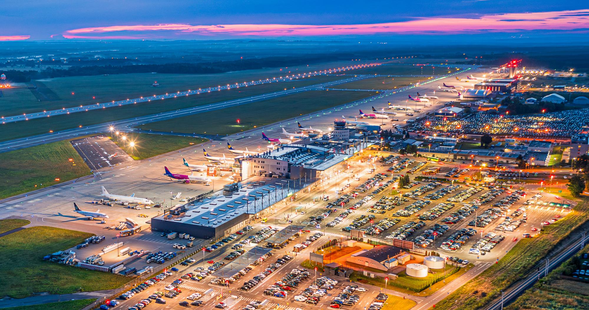 Expansion of outdoor car parks, construction of multi-storey car park / Katowice Airport Investment Program 2024–2028