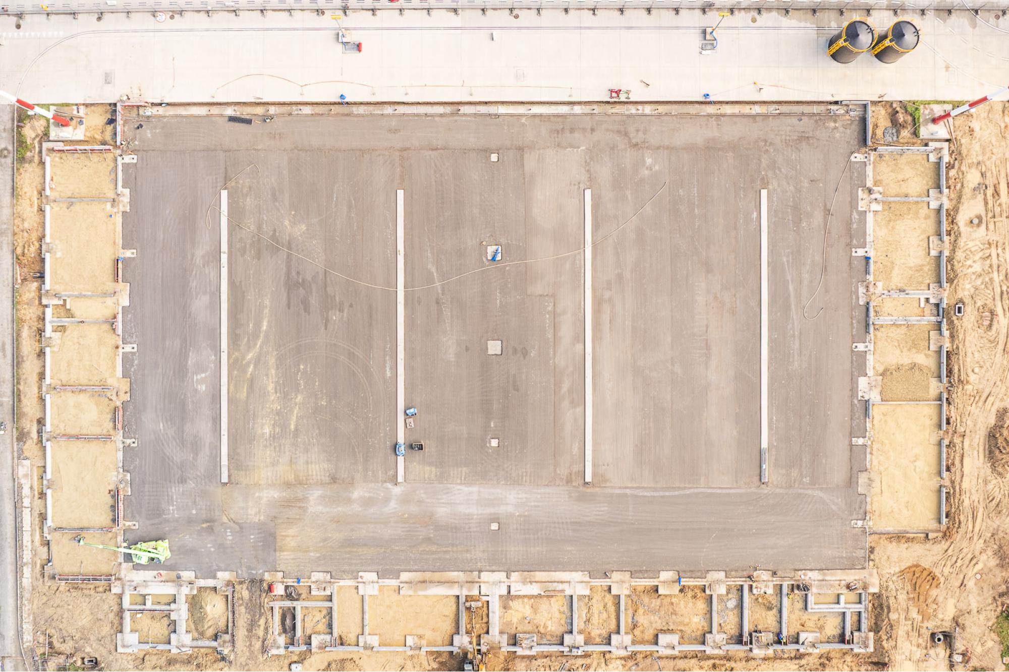 May 2025 - Construction of hangar H4 / Katowice Airport Investment Program 2024–2032