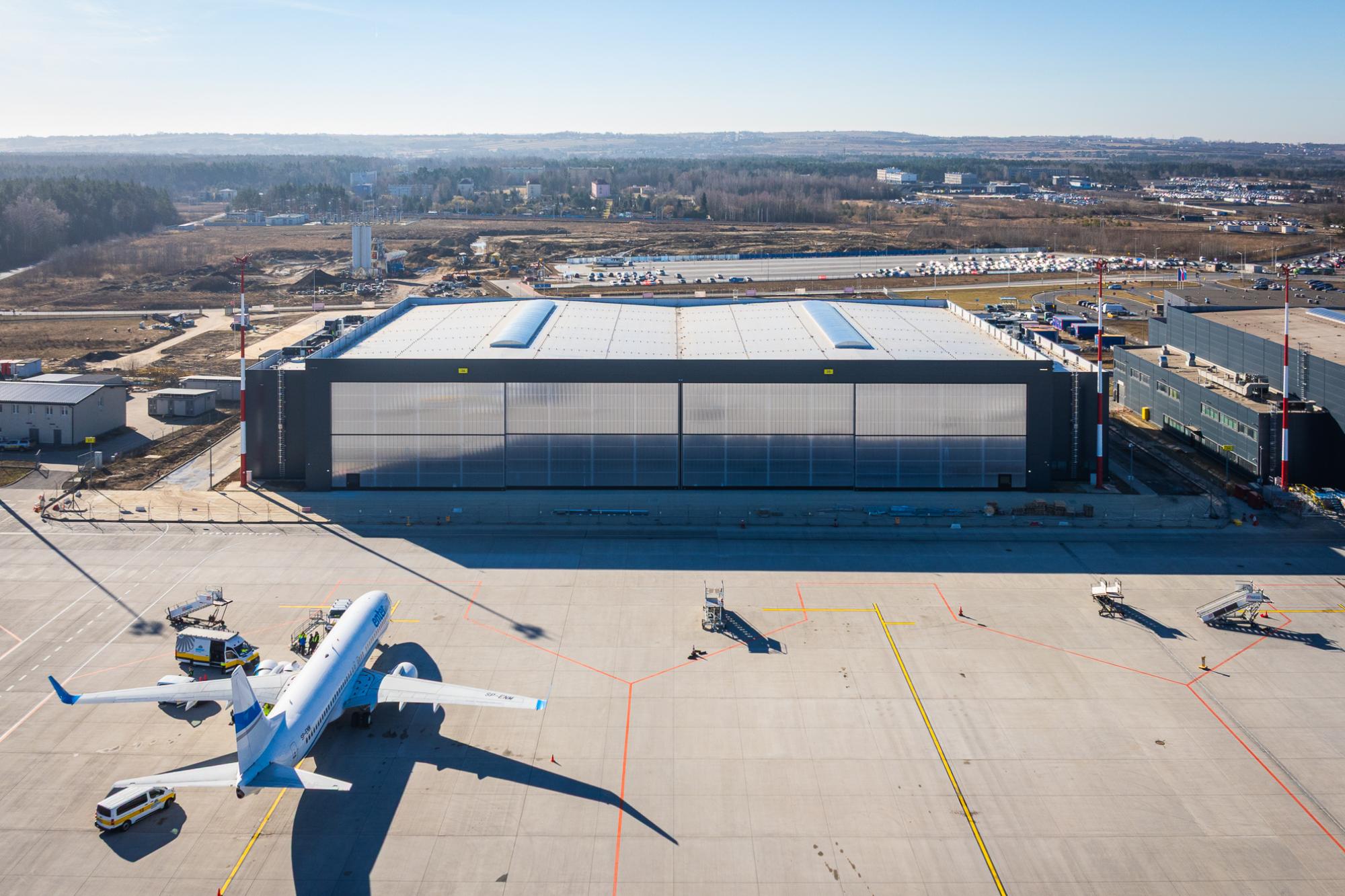 February 2026 - Construction of hangar H4 / Katowice Airport Investment Program 2024–2032