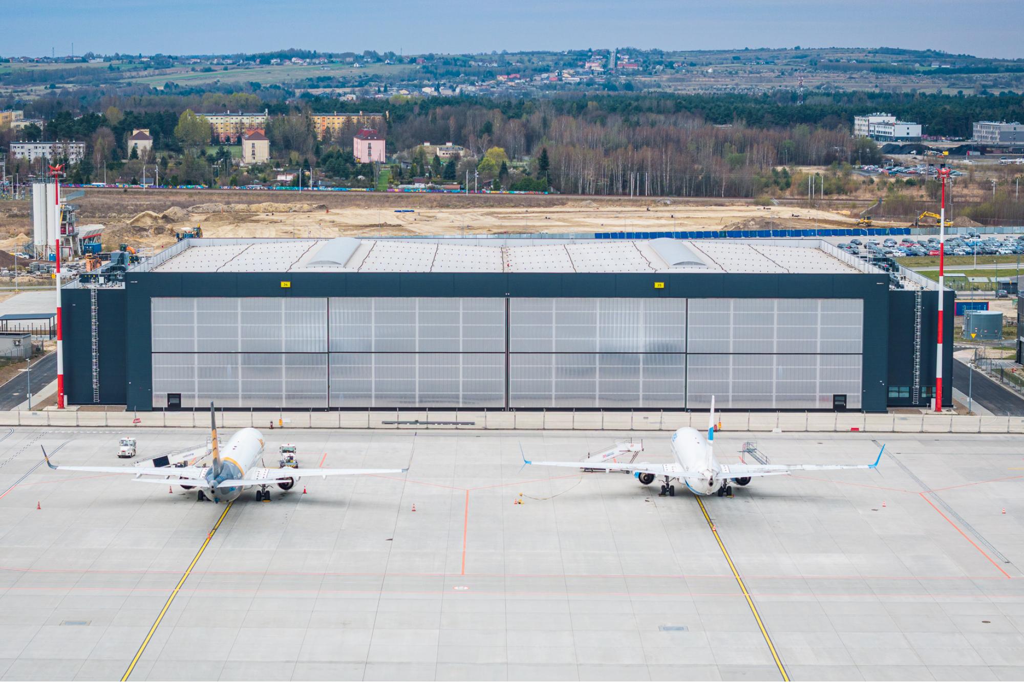 March 2026 - Construction of hangar H4 / Katowice Airport Investment Program 2024–2032