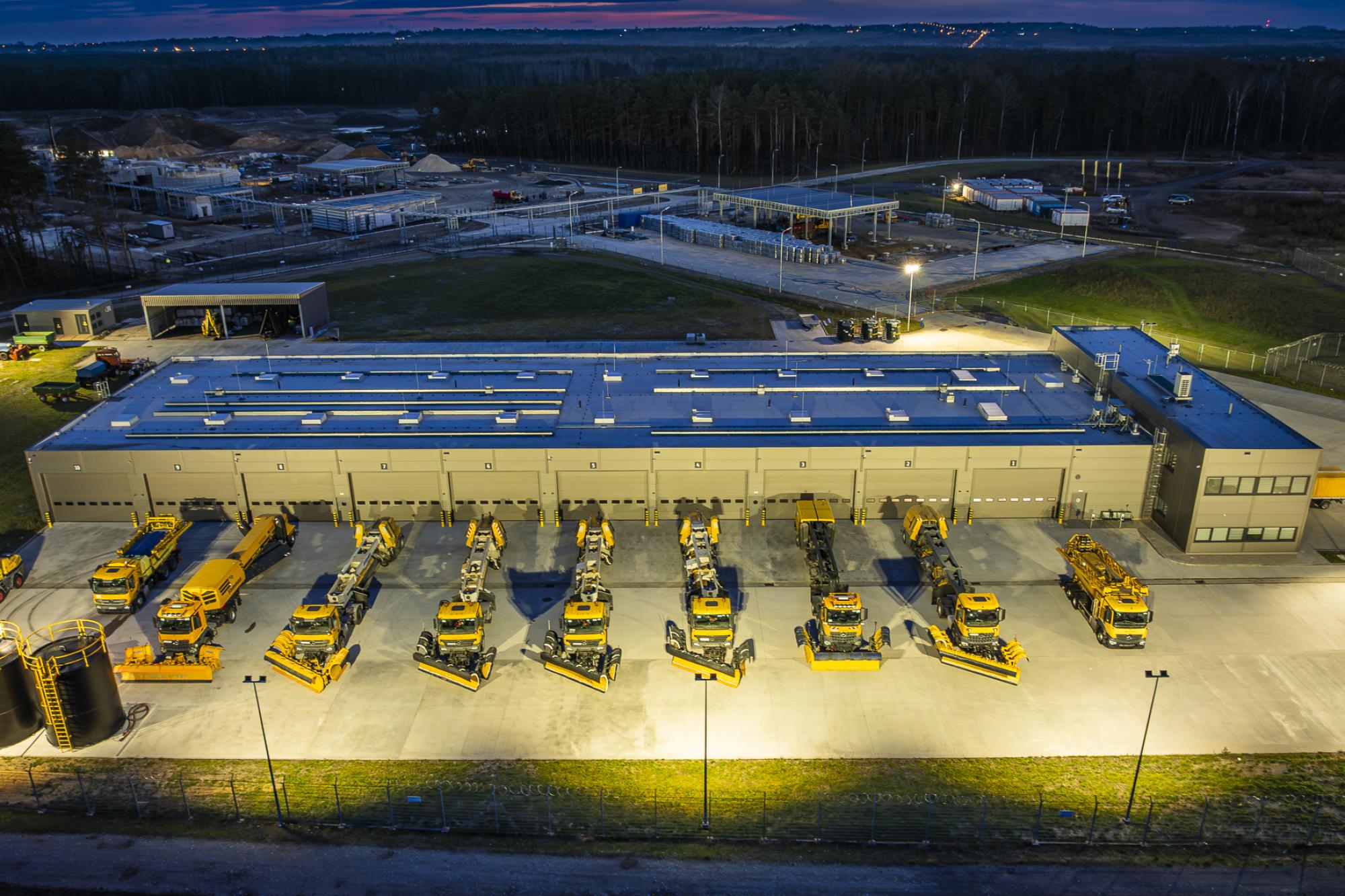 December 2025 - Construction of new facility for airport's transportation and operations department / Katowice Airport Investment Program 2024–2032