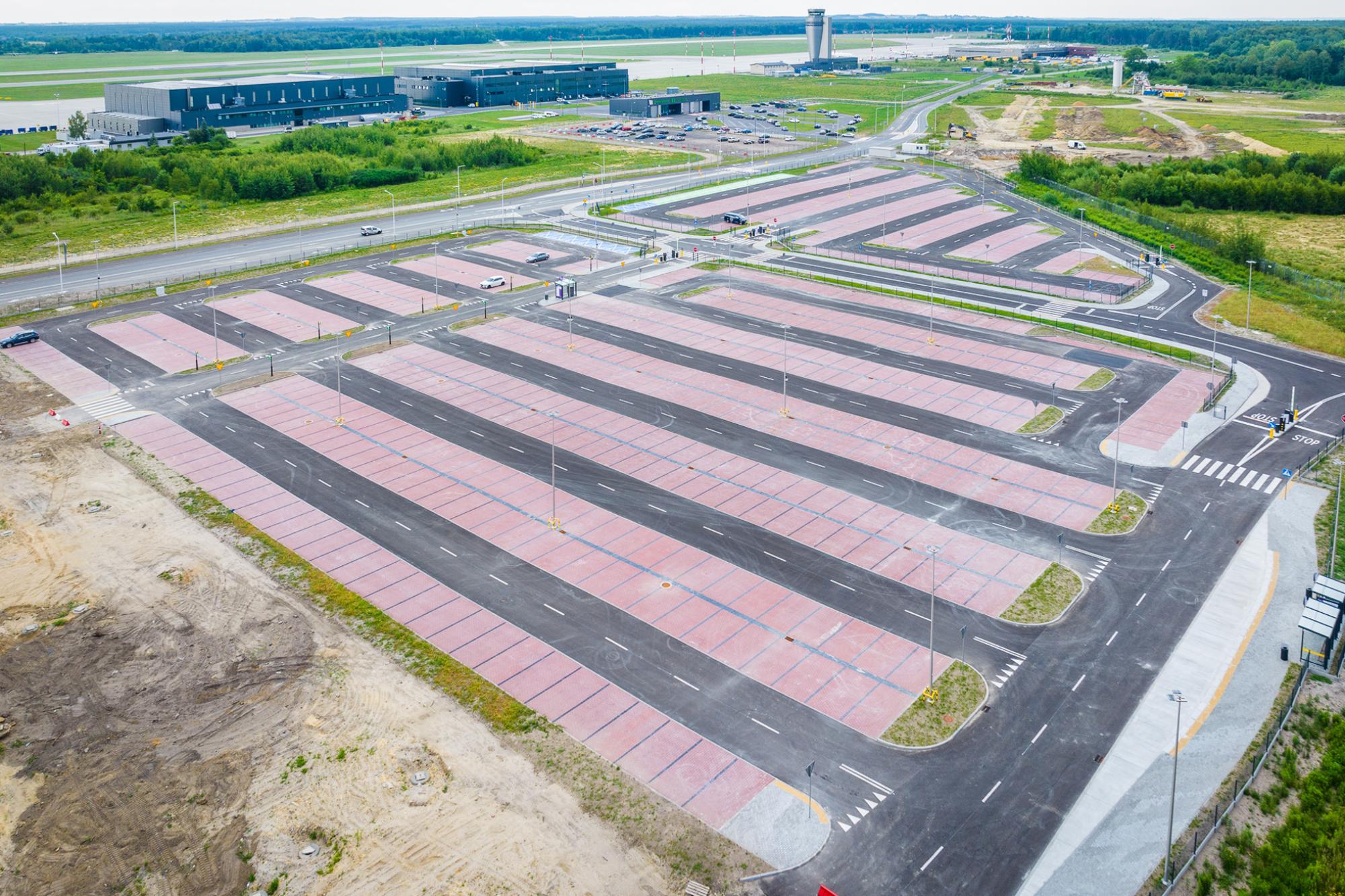 Parking P4 / Program inwestycyjny Katowice Airport 2024–2028