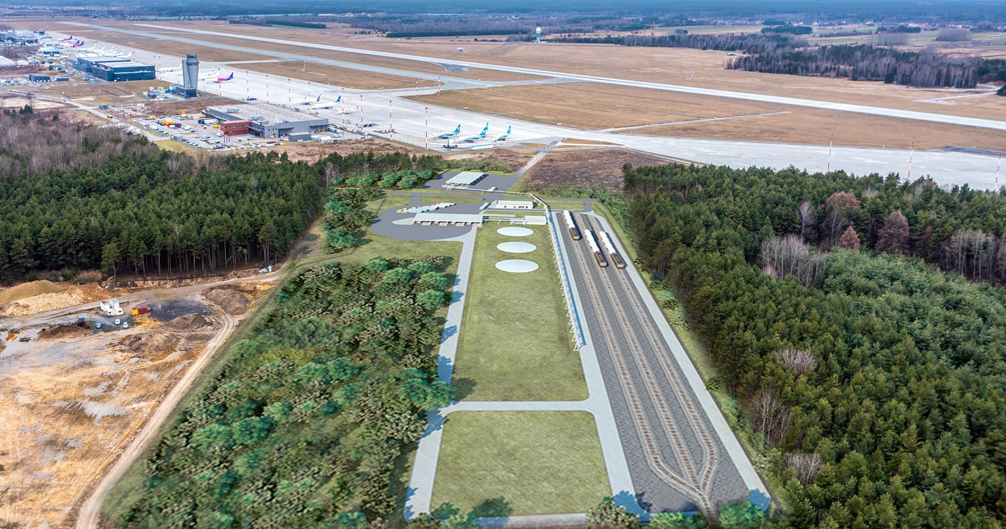 The Upper Silesian Aviation Group (GTL SA) with EU Co-Funding for Construction of Multimodal Goods and Fuel Delivery Hub with Railway Siding Connection / Katowice Airport Investment Program for 2024–2028