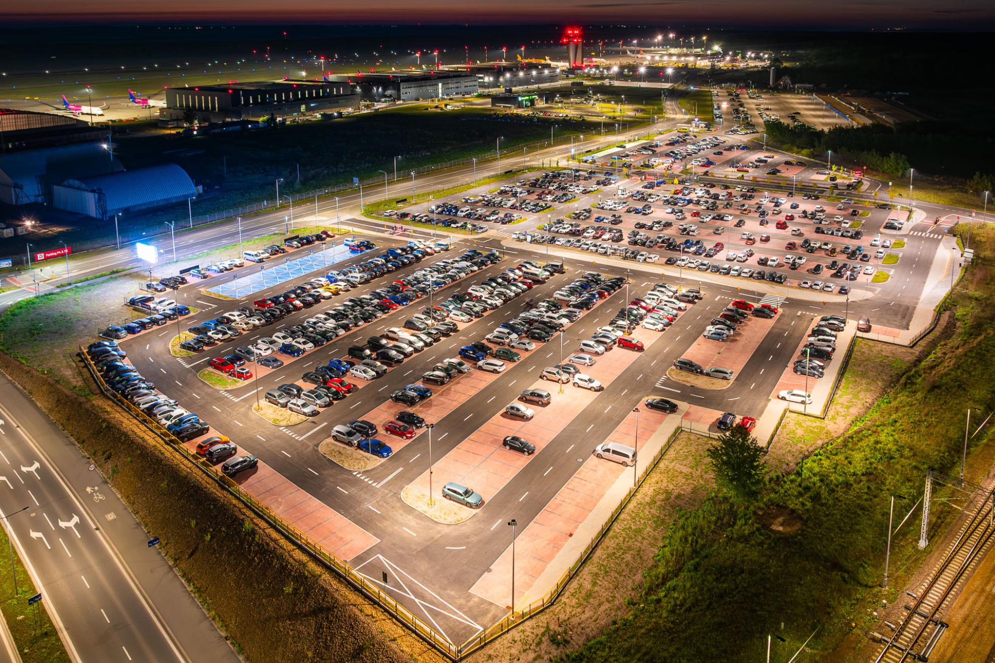 Maj 2026 - Parking P4 (Etap II) / Program inwestycyjny Katowice Airport 2024–2032